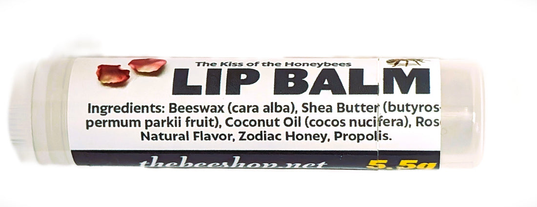 Beeswax Honey Rose Lip Balm 5.5 gr by The Bee Shop