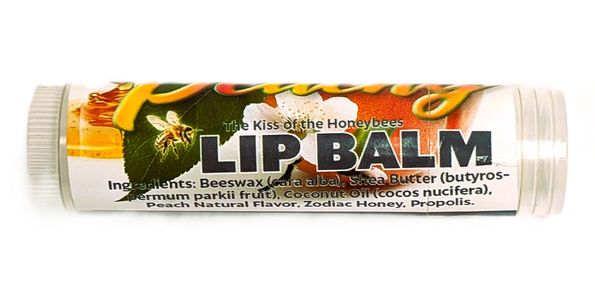 Beeswax Just Peachy Lip Balm 5.5 gr by The Bee Shop